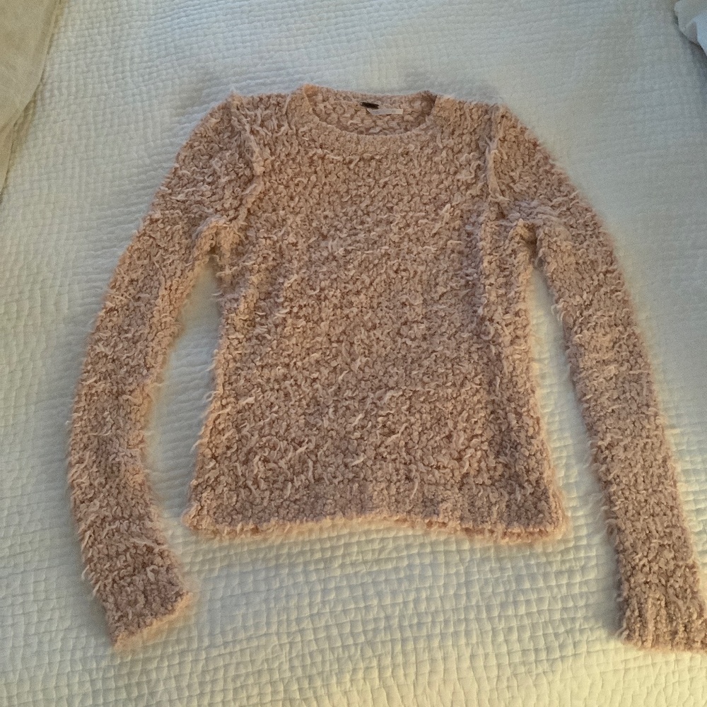 Free People Sweater, Light Pink, Size M